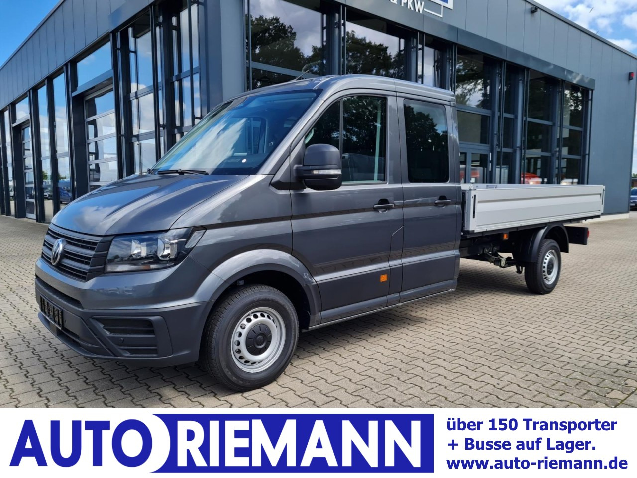 Volkswagen Crafter 35 DOKA 7-Sitze Maxi L4 KLIMA TEMPOMAT - Bestelwagen open laadbak, Bestelwagen met dubbele cabine: afbeelding 1 Volkswagen Crafter 35 DOKA 7-Sitze Maxi L4 KLIMA TEMPOMAT - Bestelwagen open laadbak, Bestelwagen met dubbele cabine: afbeelding 1