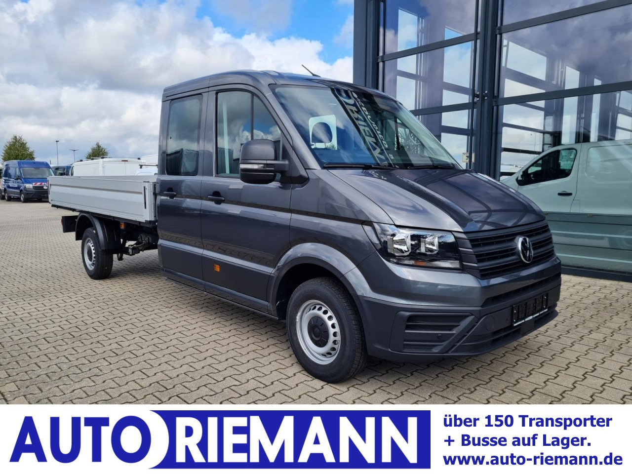 Volkswagen Crafter 35 Doka 7-Sitze MAXI L4 KLIMA TEMPOMAT - Bestelwagen open laadbak, Bestelwagen met dubbele cabine: afbeelding 1 Volkswagen Crafter 35 Doka 7-Sitze MAXI L4 KLIMA TEMPOMAT - Bestelwagen open laadbak, Bestelwagen met dubbele cabine: afbeelding 1