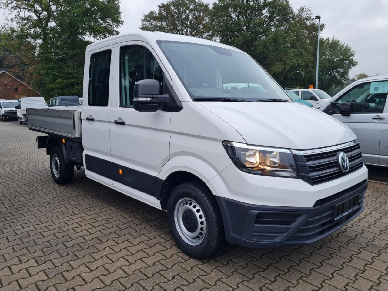 Volkswagen Crafter 35 Doka MR Pritsche AHK Klima 7 Sitzer - Bestelwagen open laadbak, Bestelwagen met dubbele cabine: afbeelding 3 Volkswagen Crafter 35 Doka MR Pritsche AHK Klima 7 Sitzer - Bestelwagen open laadbak, Bestelwagen met dubbele cabine: afbeelding 3