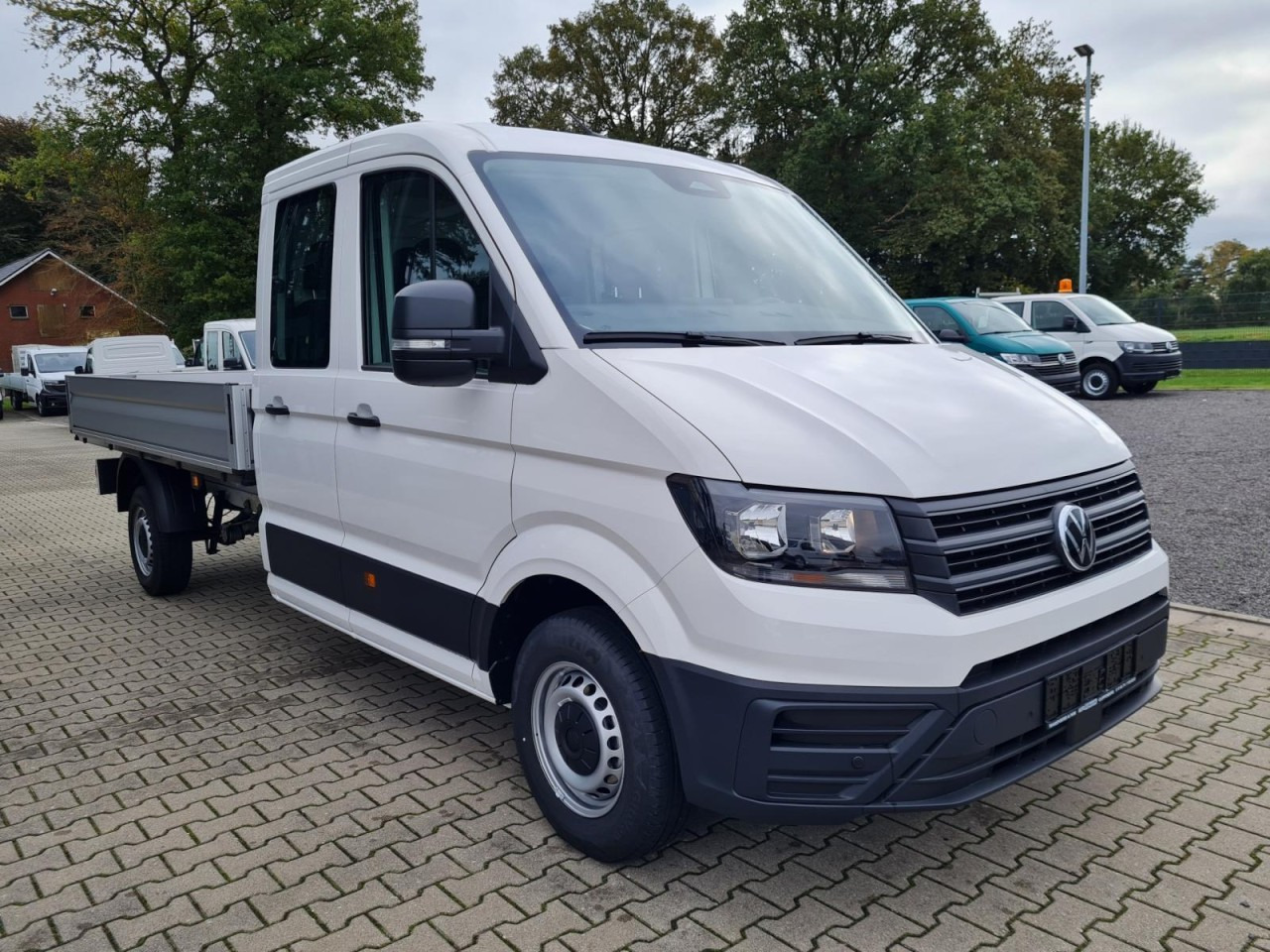 Volkswagen Crafter 35 Doka TDI Pritsche lang L4 KLIMA TEMPOMAT - Bestelwagen open laadbak, Bestelwagen met dubbele cabine: afbeelding 3 Volkswagen Crafter 35 Doka TDI Pritsche lang L4 KLIMA TEMPOMAT - Bestelwagen open laadbak, Bestelwagen met dubbele cabine: afbeelding 3