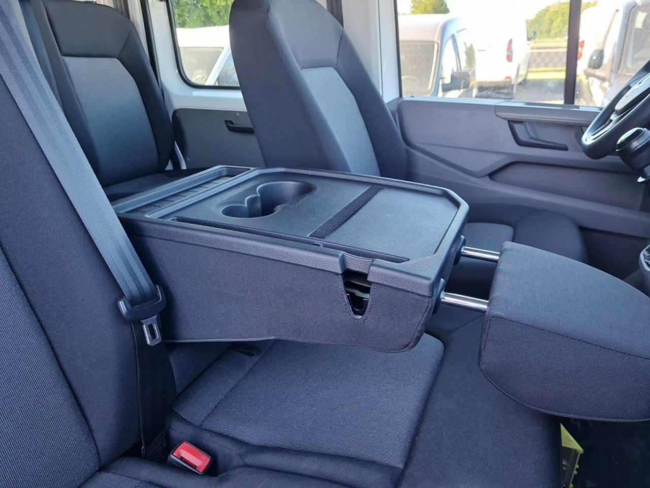 Bestelwagen open laadbak, Bestelwagen met dubbele cabine Volkswagen Crafter 35 Doka TDI lang AHK Klima: afbeelding 15
