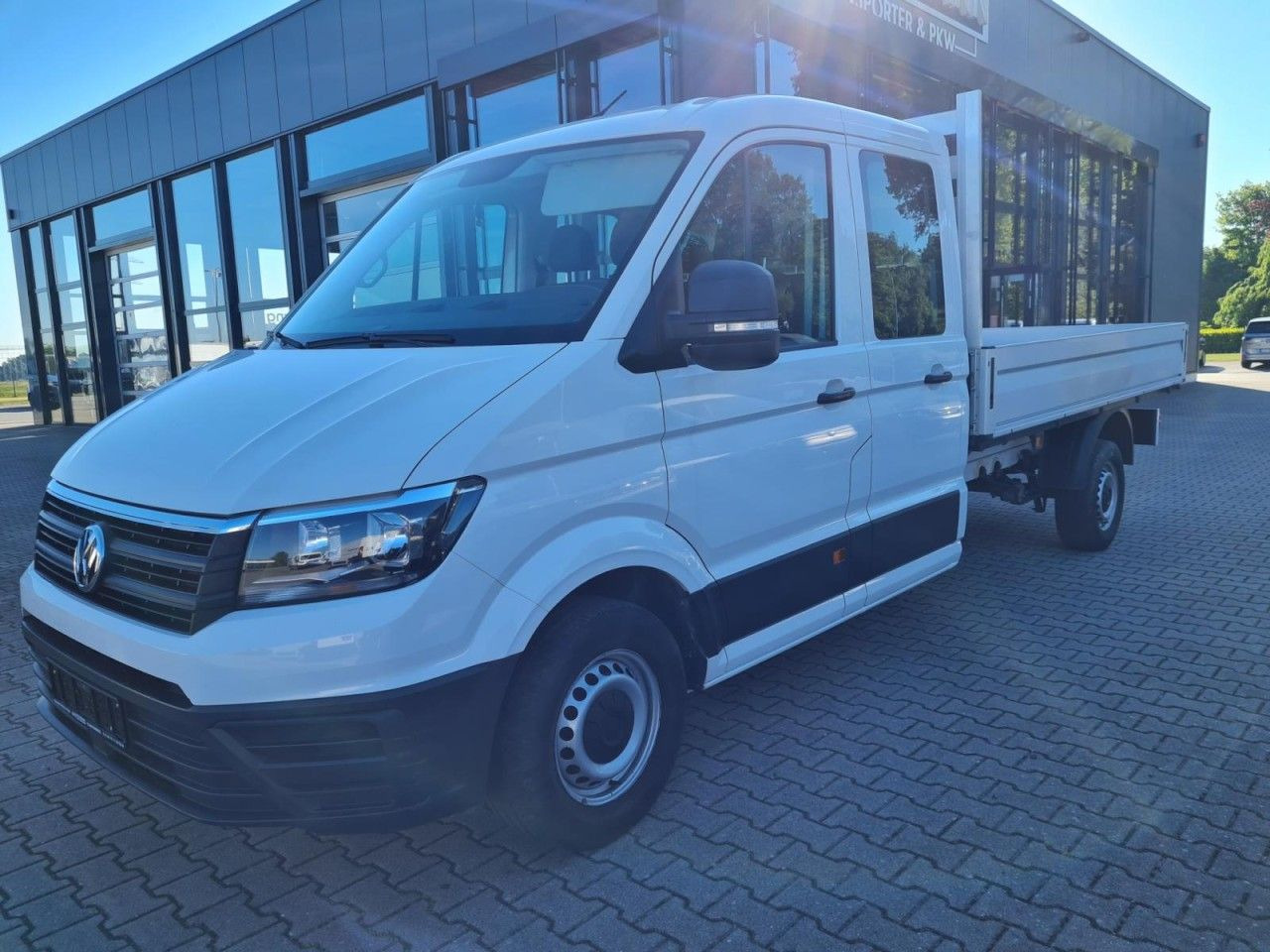 Volkswagen Crafter 35 Doka TDI lang AHK Klima - Bestelwagen open laadbak, Bestelwagen met dubbele cabine: afbeelding 3 Volkswagen Crafter 35 Doka TDI lang AHK Klima - Bestelwagen open laadbak, Bestelwagen met dubbele cabine: afbeelding 3