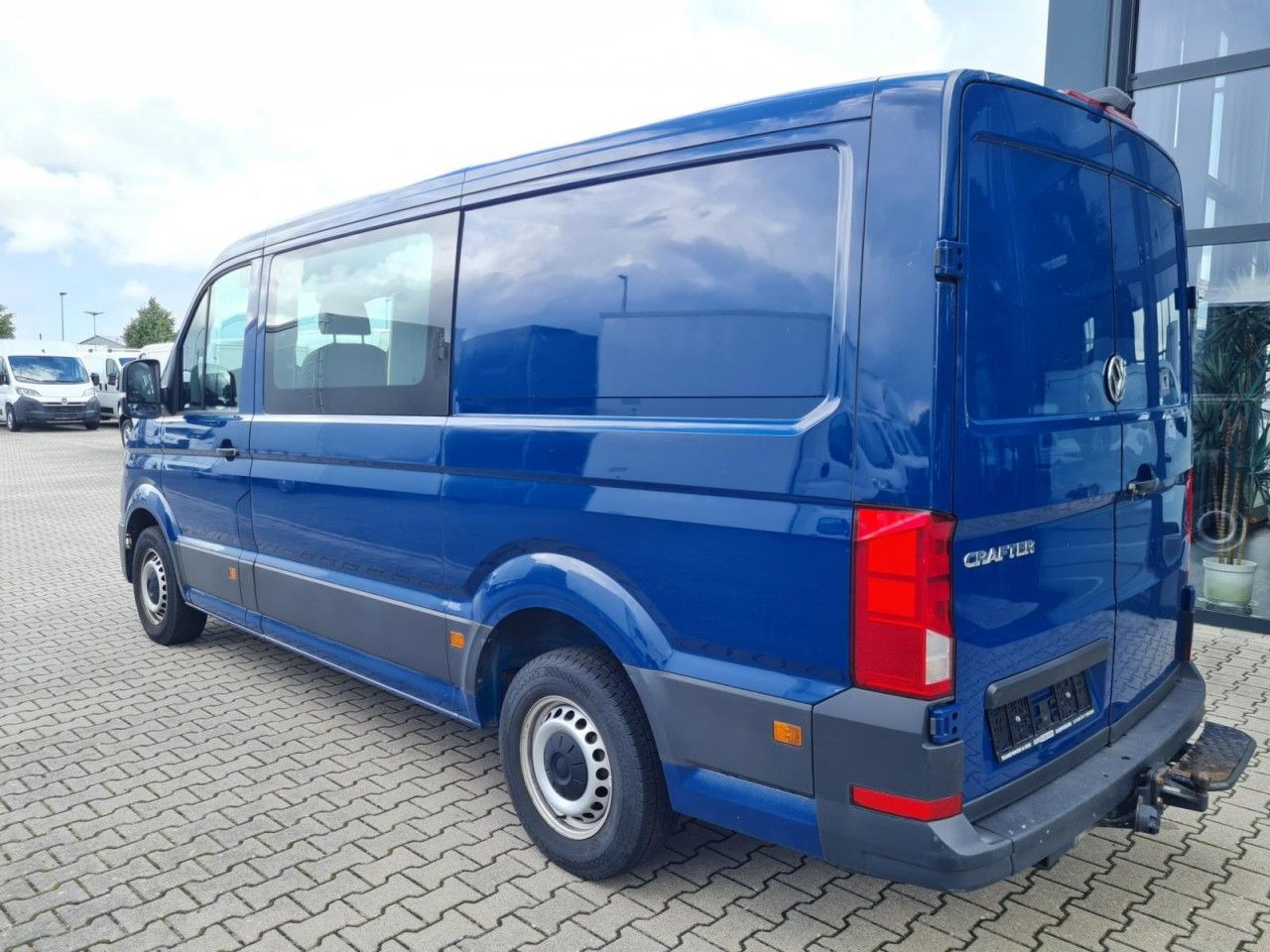 Gesloten bestelwagen, Bestelwagen met dubbele cabine Volkswagen Crafter 35 Kasten Plus Doka mixto NAVI AHK 6 Sit: afbeelding 9