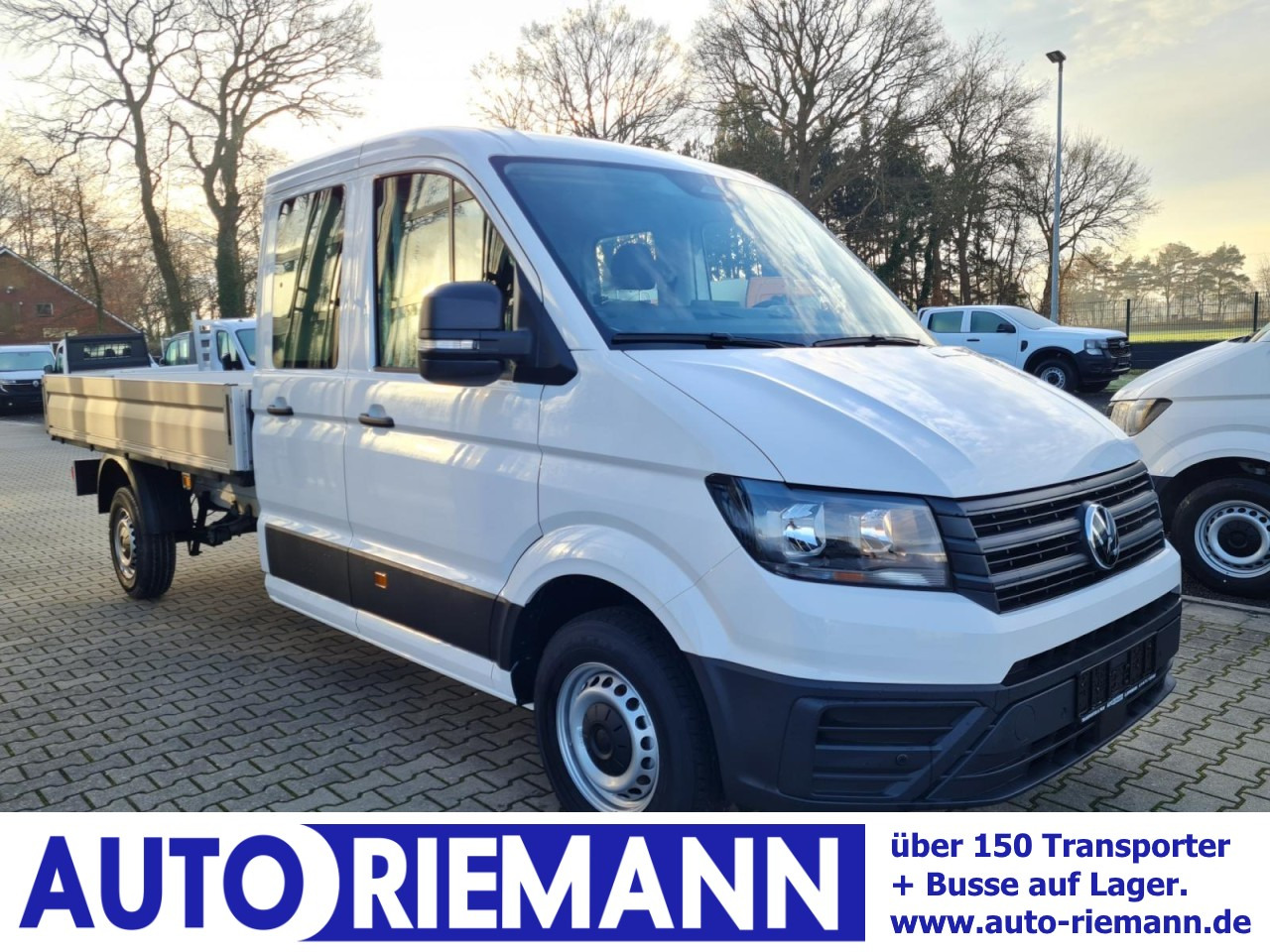 Volkswagen Crafter 35 Pritsche Doka TDI L4 KLIMA PDC TEMPOMAT - Bestelwagen open laadbak, Bestelwagen met dubbele cabine: afbeelding 1 Volkswagen Crafter 35 Pritsche Doka TDI L4 KLIMA PDC TEMPOMAT - Bestelwagen open laadbak, Bestelwagen met dubbele cabine: afbeelding 1
