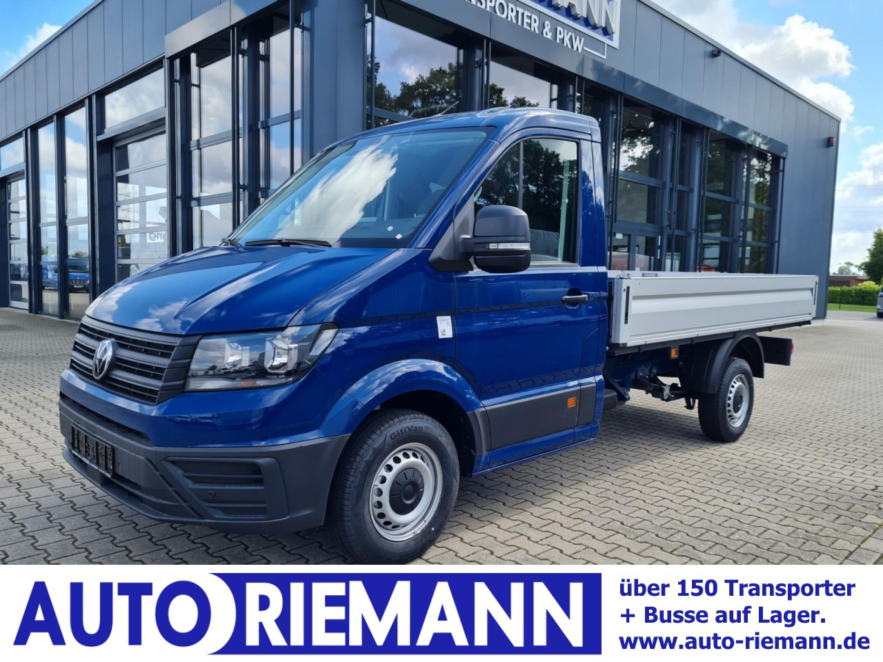 Volkswagen Crafter 35 Pritsche MR L3 KLIMA NAVI/APP TEMPOMAT - Bestelwagen open laadbak: afbeelding 1 Volkswagen Crafter 35 Pritsche MR L3 KLIMA NAVI/APP TEMPOMAT - Bestelwagen open laadbak: afbeelding 1