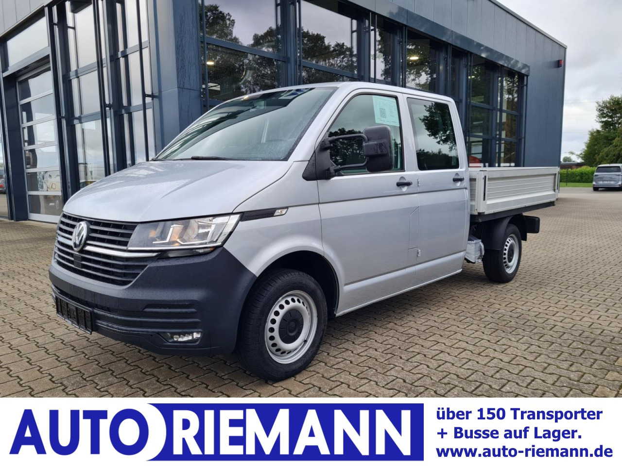 Volkswagen T6.1 Doka Pritsche Plane 6-Sitze Klima Komfort - Bestelwagen open laadbak, Bestelwagen met dubbele cabine: afbeelding 1 Volkswagen T6.1 Doka Pritsche Plane 6-Sitze Klima Komfort - Bestelwagen open laadbak, Bestelwagen met dubbele cabine: afbeelding 1