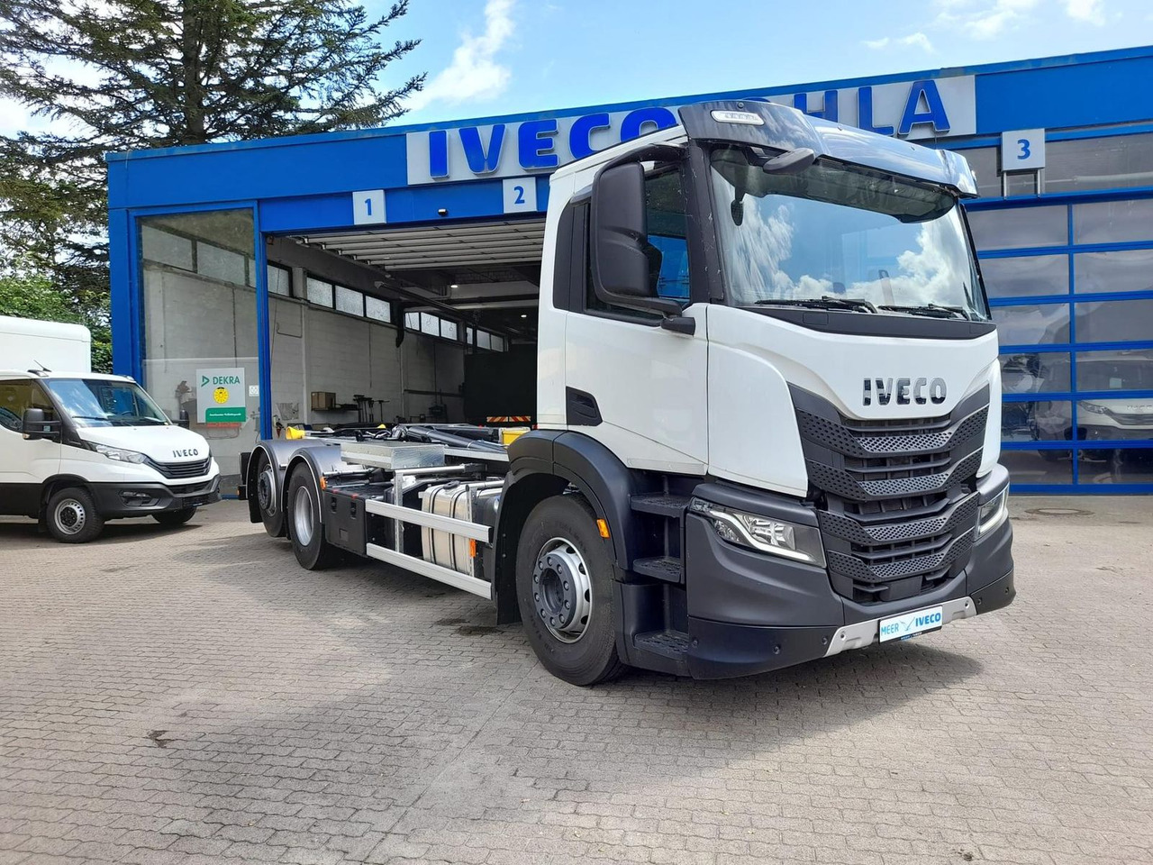 Haakarmsysteem vrachtwagen Iveco AD280X46Y/PS ON PALFINGER Lenk Lift: afbeelding 10