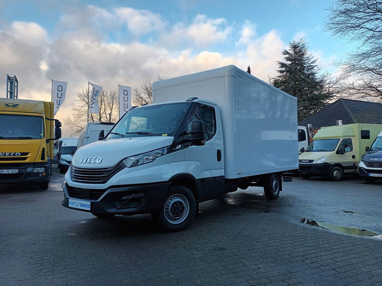 Bestelwagen gesloten laadbak Iveco Daily 35S16HA8 Koffer LBW - ab 0% Finanzieren: afbeelding 1