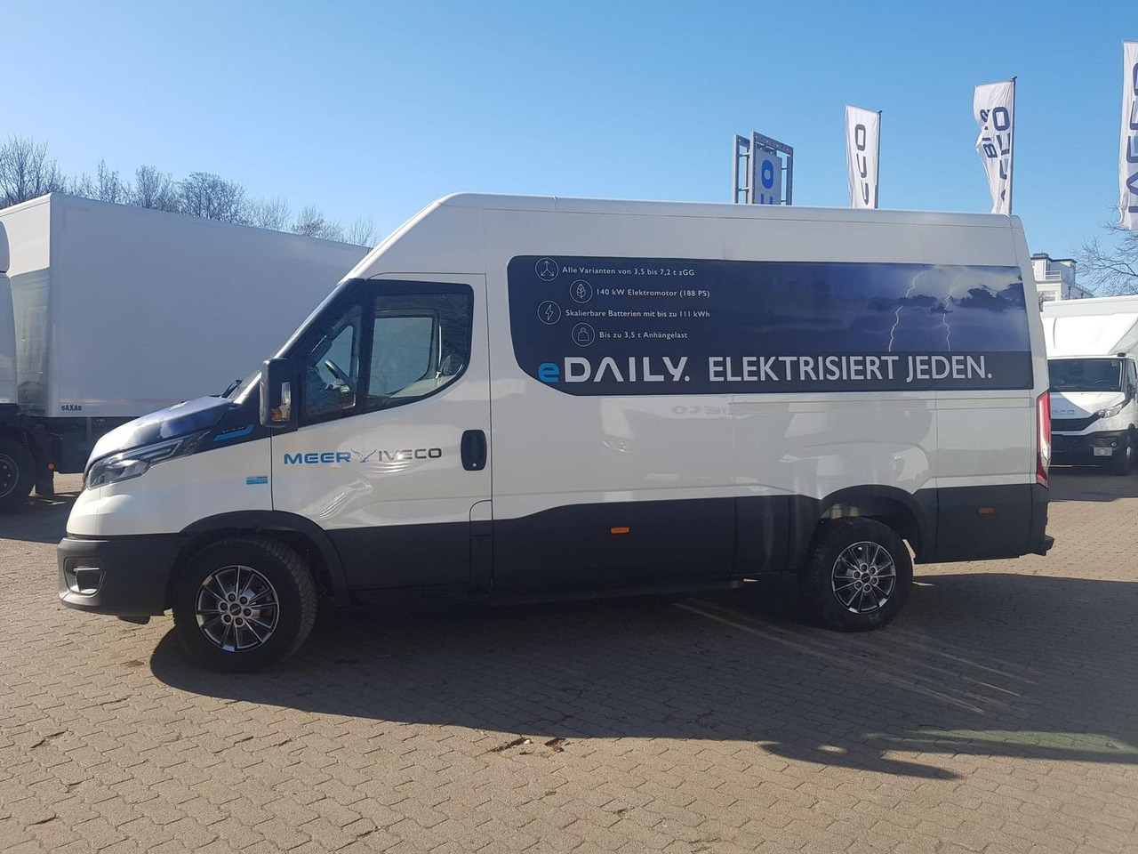 Iveco Daily 38S14E V Rückfahrkamera, AHK mit 3,5t, ... - Gesloten bestelwagen, Elektrische bedrijfswagen: afbeelding 3 Iveco Daily 38S14E V Rückfahrkamera, AHK mit 3,5t, ... - Gesloten bestelwagen, Elektrische bedrijfswagen: afbeelding 3