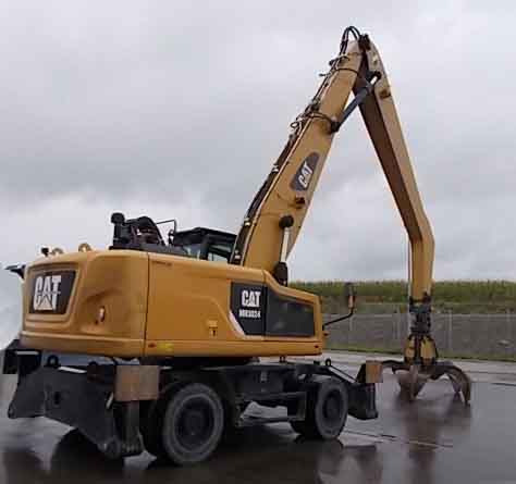 Caterpillar MH3024 – Material handler / Umschlagbagger - Graafmachine: afbeelding 1 Caterpillar MH3024 – Material handler / Umschlagbagger - Graafmachine: afbeelding 1