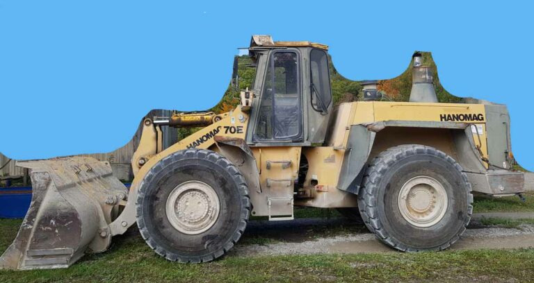 Hanomag 70E – wheel loader / Radlader - Wiellader: afbeelding 1 Hanomag 70E – wheel loader / Radlader - Wiellader: afbeelding 1
