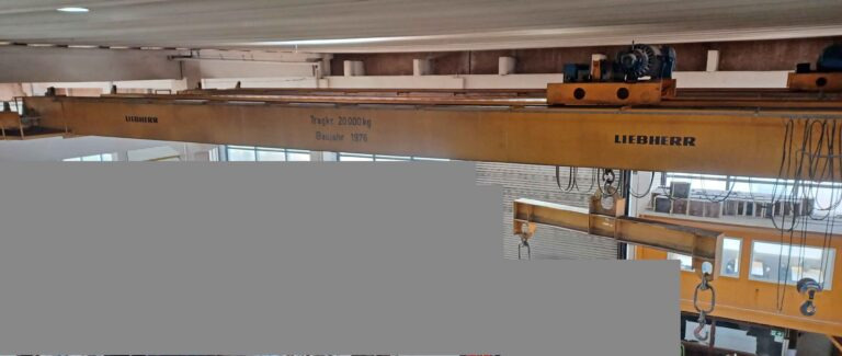 Liebherr – Overhead crane / Hallenlaufkran - Portaalkraan: afbeelding 1 Liebherr – Overhead crane / Hallenlaufkran - Portaalkraan: afbeelding 1