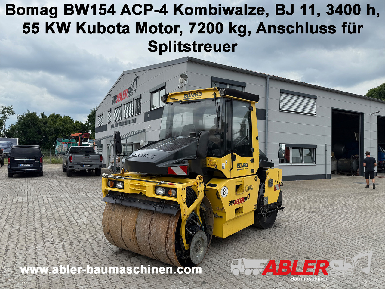 Bomag BW154 ACP-4 Kombiwalze - Combiwals: afbeelding 1 Bomag BW154 ACP-4 Kombiwalze - Combiwals: afbeelding 1
