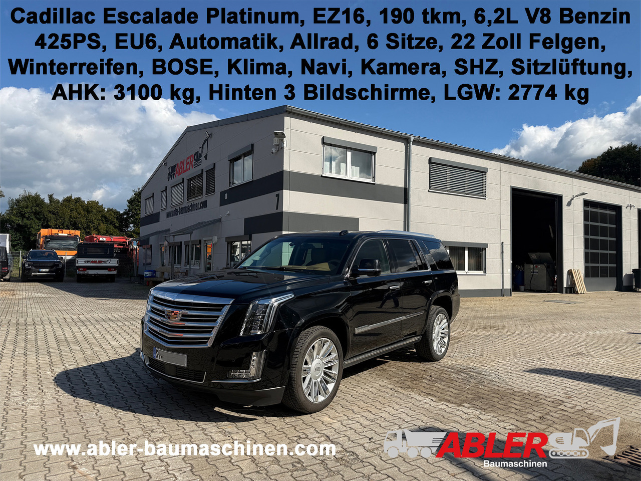 Personenwagen Cadillac Escalade Platinum VOLL: afbeelding 1