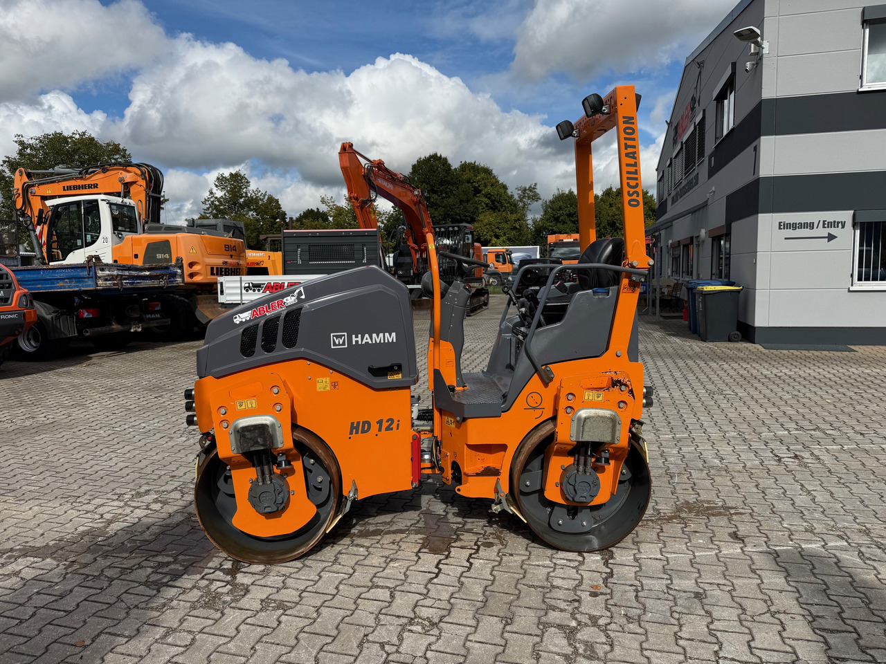 HAMM HD12i VO VIO Tandemwalze mit Oszillation - Asfaltwals: afbeelding 2 HAMM HD12i VO VIO Tandemwalze mit Oszillation - Asfaltwals: afbeelding 2