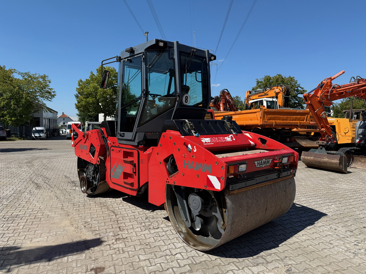 Hamm HD090V Tandemwalze knickgelenkt - Asfaltwals: afbeelding 5 Hamm HD090V Tandemwalze knickgelenkt - Asfaltwals: afbeelding 5