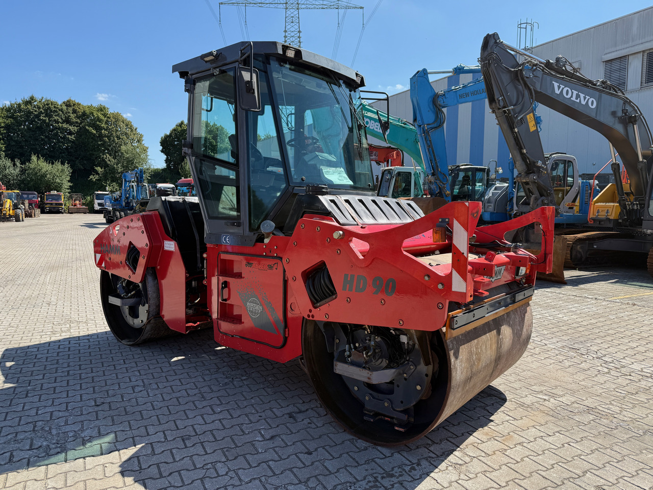 Hamm HD090V Tandemwalze knickgelenkt - Asfaltwals: afbeelding 3 Hamm HD090V Tandemwalze knickgelenkt - Asfaltwals: afbeelding 3