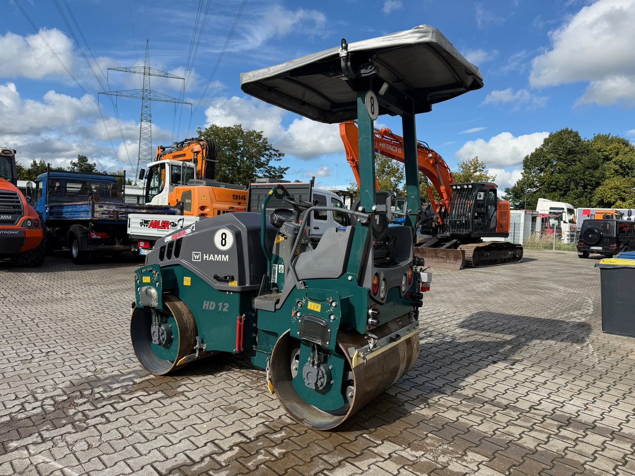 Hamm HD12 VV Tandemwalze mit Dach - Asfaltwals: afbeelding 5 Hamm HD12 VV Tandemwalze mit Dach - Asfaltwals: afbeelding 5