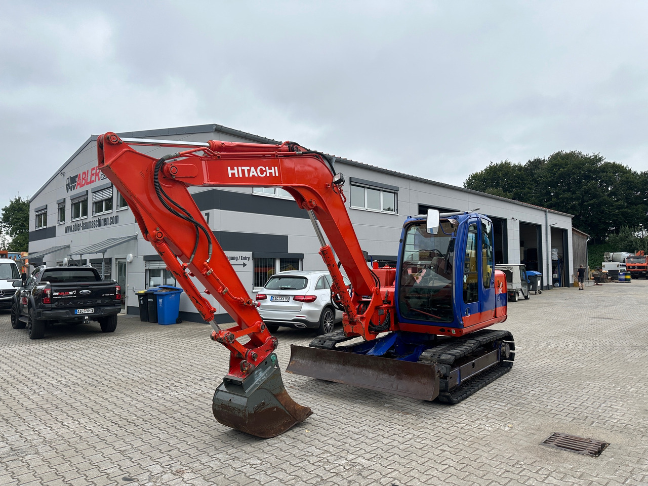 Hitachi ZX80 SBLC Kettenbagger MS08 SW Klima - Graafmachine: afbeelding 2 Hitachi ZX80 SBLC Kettenbagger MS08 SW Klima - Graafmachine: afbeelding 2