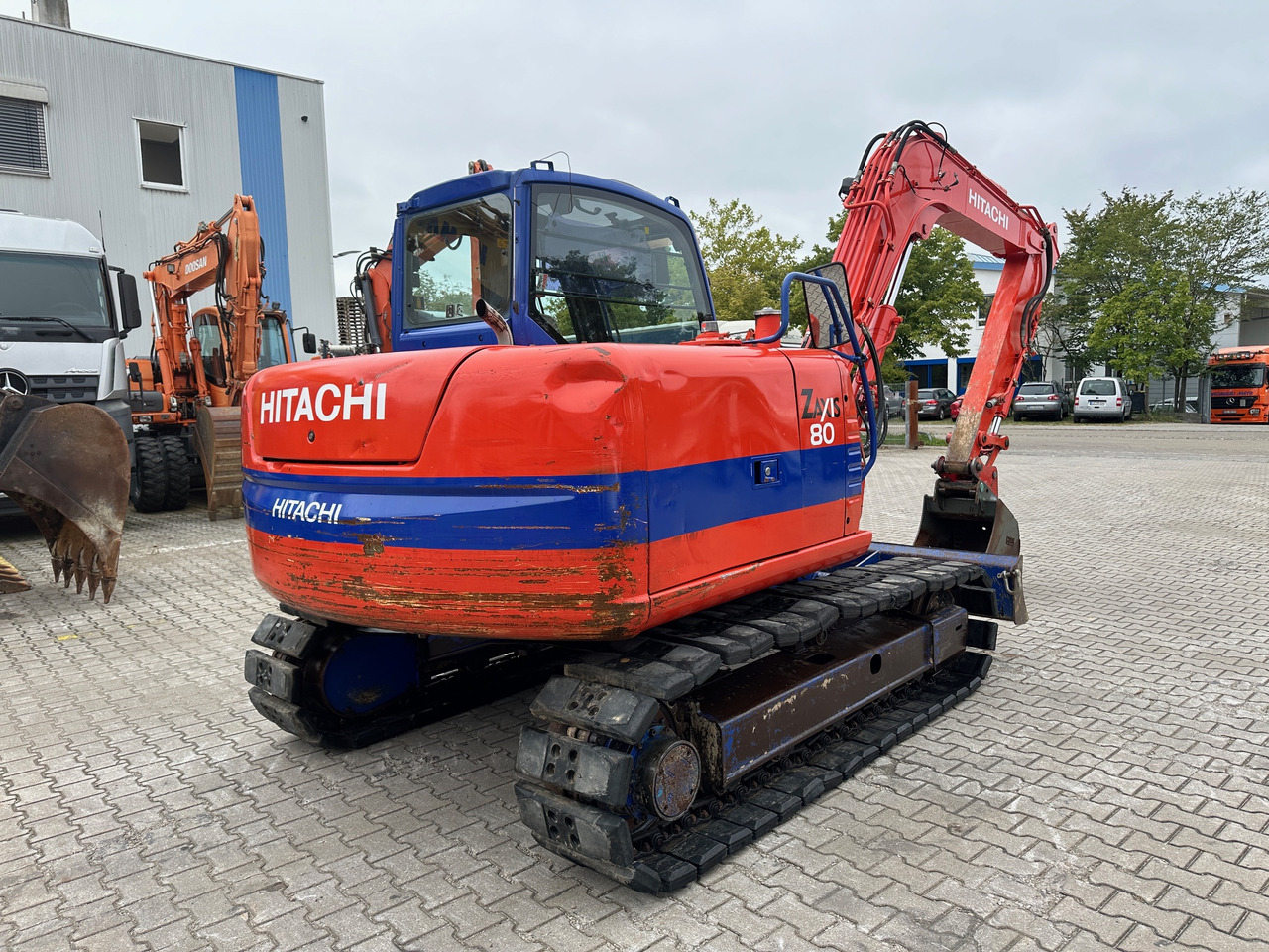 Hitachi ZX80 SBLC Kettenbagger MS08 SW Klima - Graafmachine: afbeelding 4 Hitachi ZX80 SBLC Kettenbagger MS08 SW Klima - Graafmachine: afbeelding 4