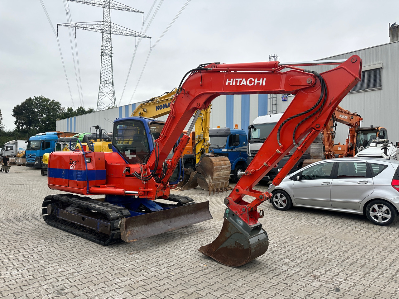 Hitachi ZX80 SBLC Kettenbagger MS08 SW Klima - Graafmachine: afbeelding 3 Hitachi ZX80 SBLC Kettenbagger MS08 SW Klima - Graafmachine: afbeelding 3