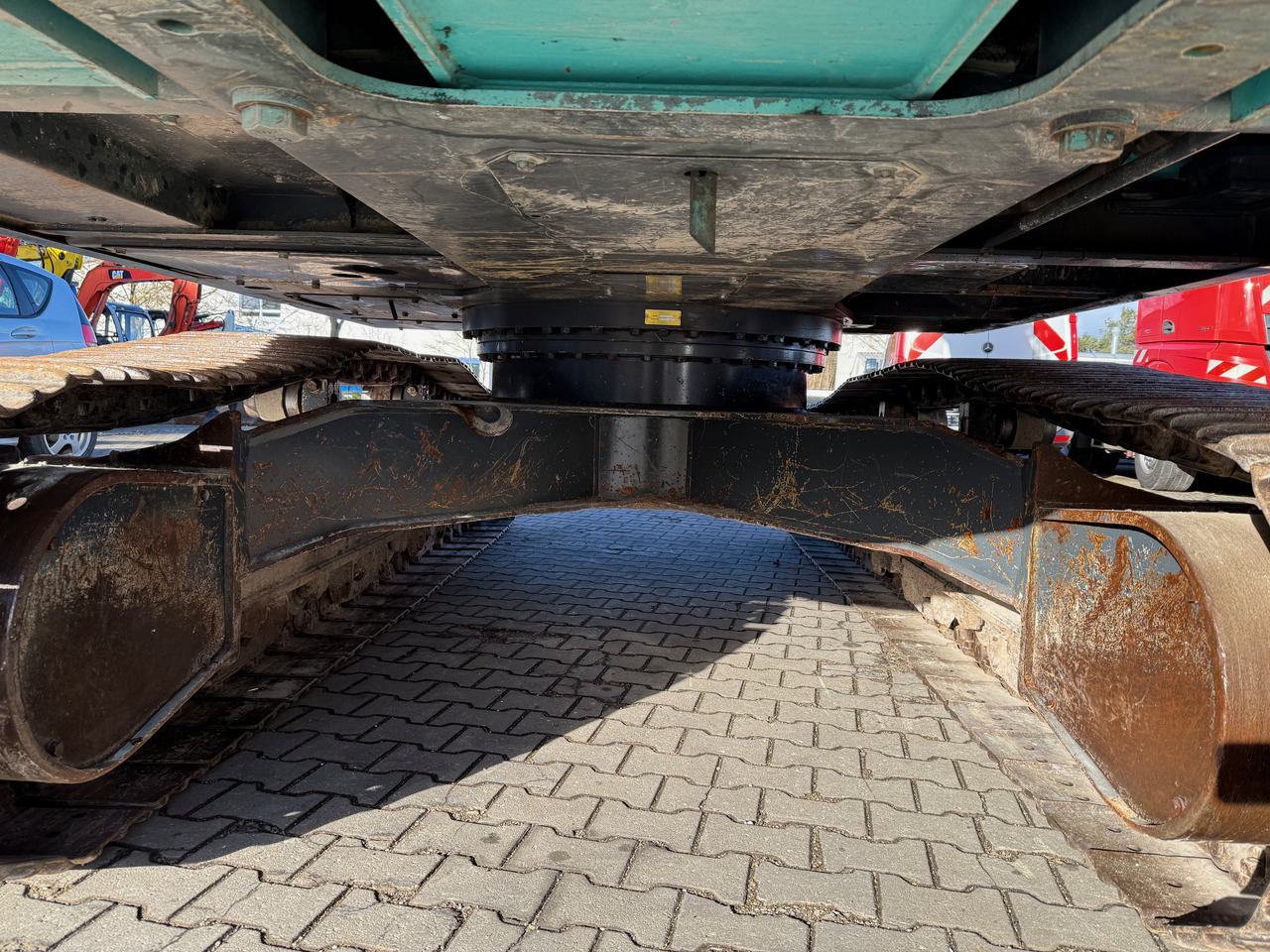 Rupsgraafmachine Kobelco SK210 NLC-10 Kettenbagger Oilquick Klima: afbeelding 17