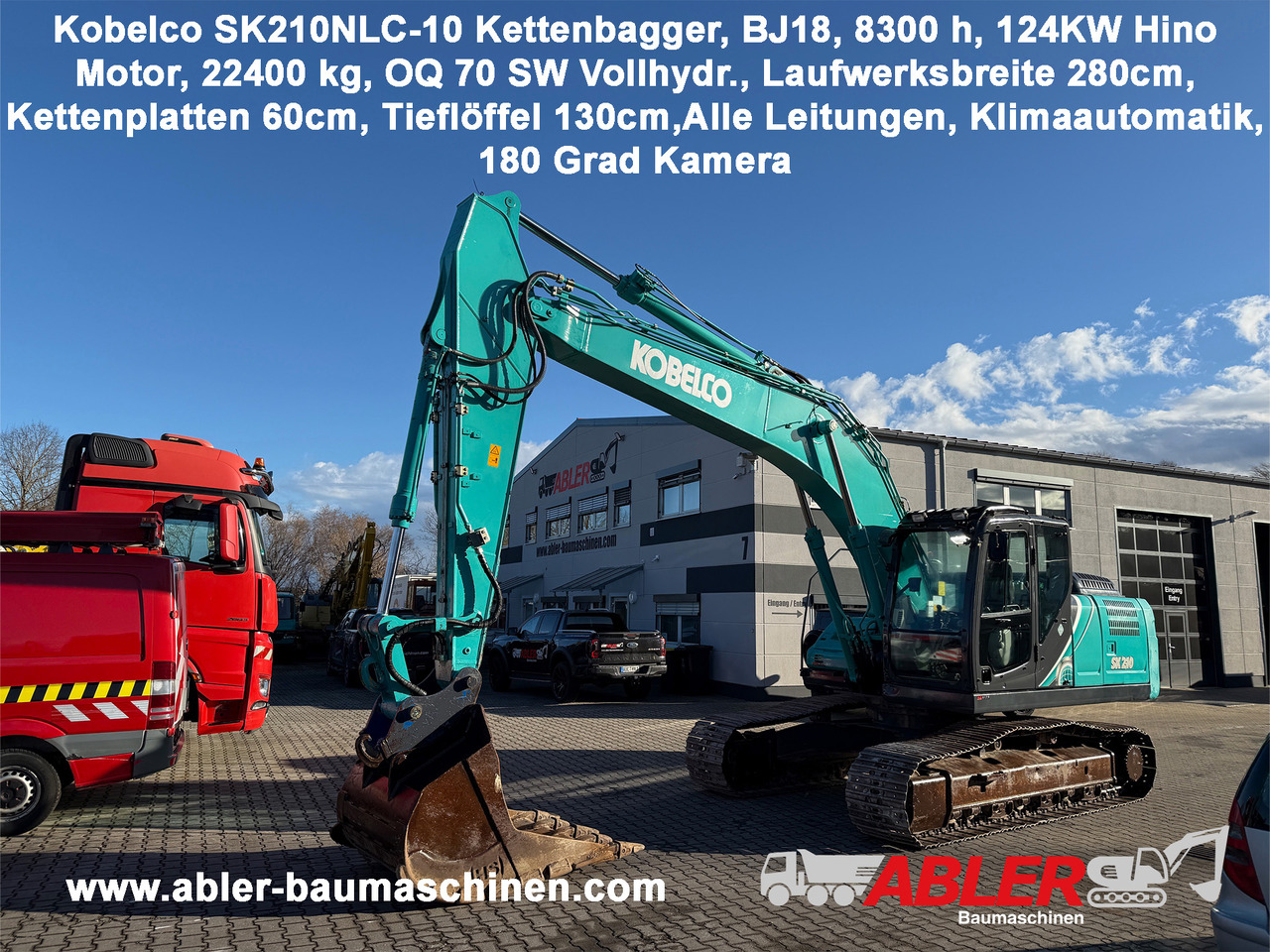 Kobelco SK210 NLC-10 Kettenbagger Oilquick Klima - Rupsgraafmachine: afbeelding 1 Kobelco SK210 NLC-10 Kettenbagger Oilquick Klima - Rupsgraafmachine: afbeelding 1