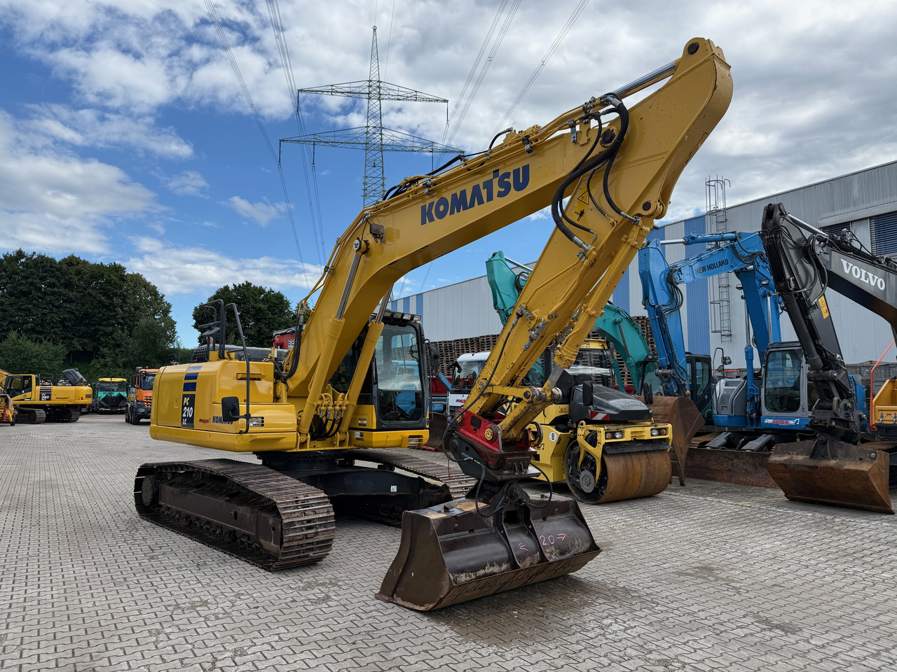 Komatsu PC210 LC-10 Kettenbagger MS21 Kamera - Graafmachine: afbeelding 3 Komatsu PC210 LC-10 Kettenbagger MS21 Kamera - Graafmachine: afbeelding 3