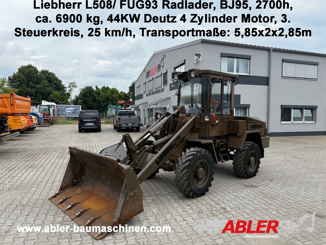 Liebherr L508 / FUG93 Radlader - Wiellader: afbeelding 1 Liebherr L508 / FUG93 Radlader - Wiellader: afbeelding 1