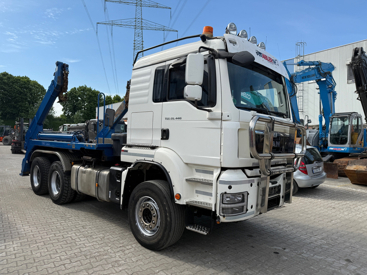 MAN TGS 26.440 WECHSELSYSTEM Absetzer+SZM - Portaalarmsysteem vrachtwagen: afbeelding 3 MAN TGS 26.440 WECHSELSYSTEM Absetzer+SZM - Portaalarmsysteem vrachtwagen: afbeelding 3