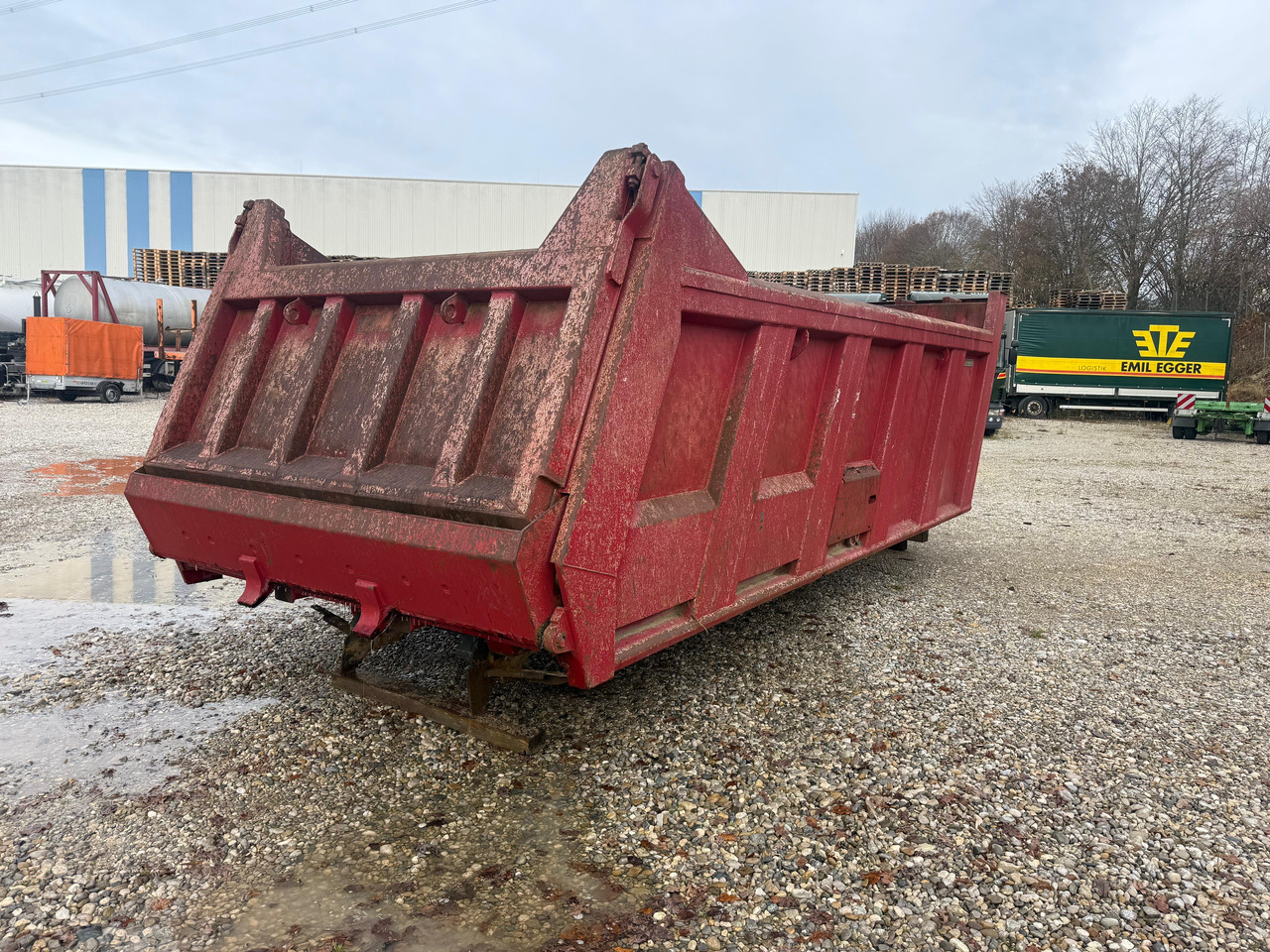 Meiller Kipperaufbau 18m3 mit Rahmen und Zylinder - Kipper laadbak: afbeelding 5 Meiller Kipperaufbau 18m3 mit Rahmen und Zylinder - Kipper laadbak: afbeelding 5
