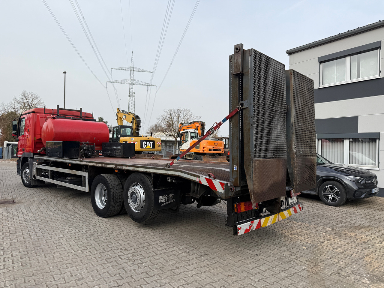 Mercedes-Benz 2541 Actros Baumaschinentransporter Klima Retarder - Autovrachtwagen vrachtwagen: afbeelding 5 Mercedes-Benz 2541 Actros Baumaschinentransporter Klima Retarder - Autovrachtwagen vrachtwagen: afbeelding 5