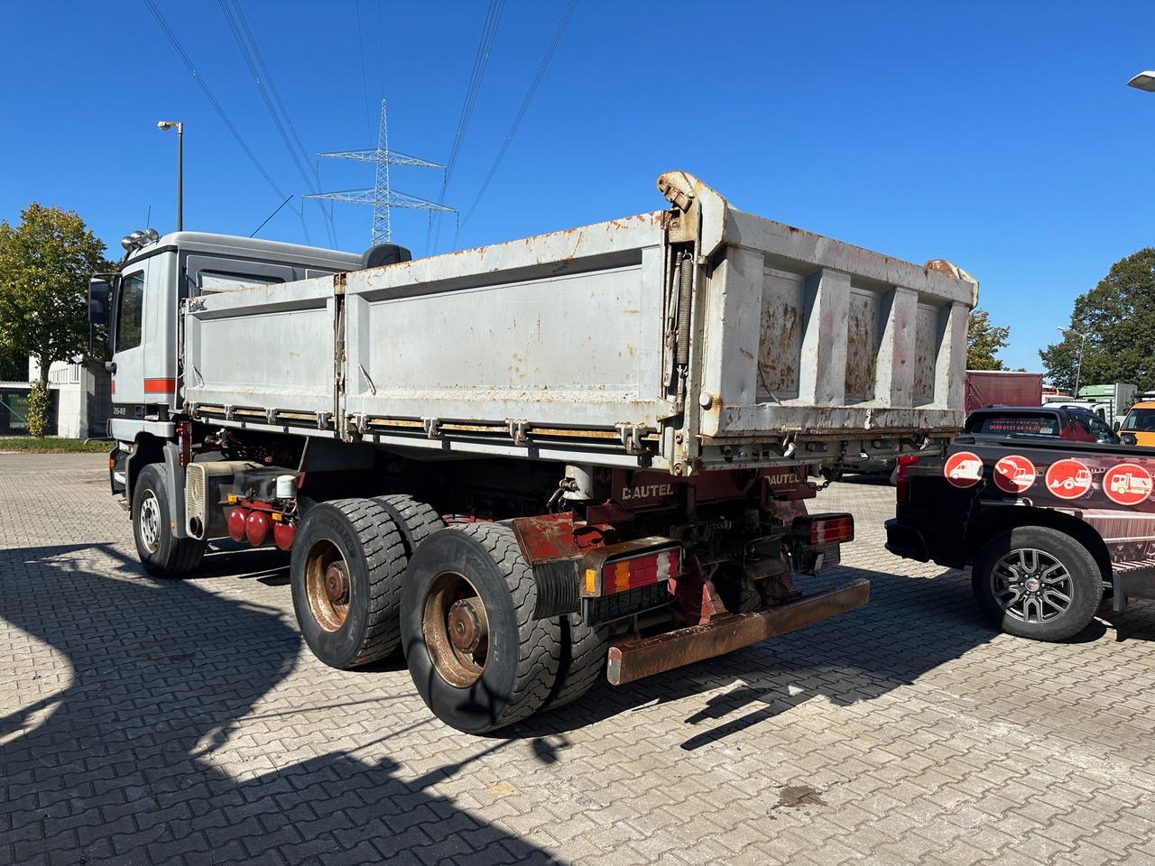 Kipper vrachtwagen Mercedes-Benz 2648 3-Seiten-Kipper Wechselsystem V8: afbeelding 5