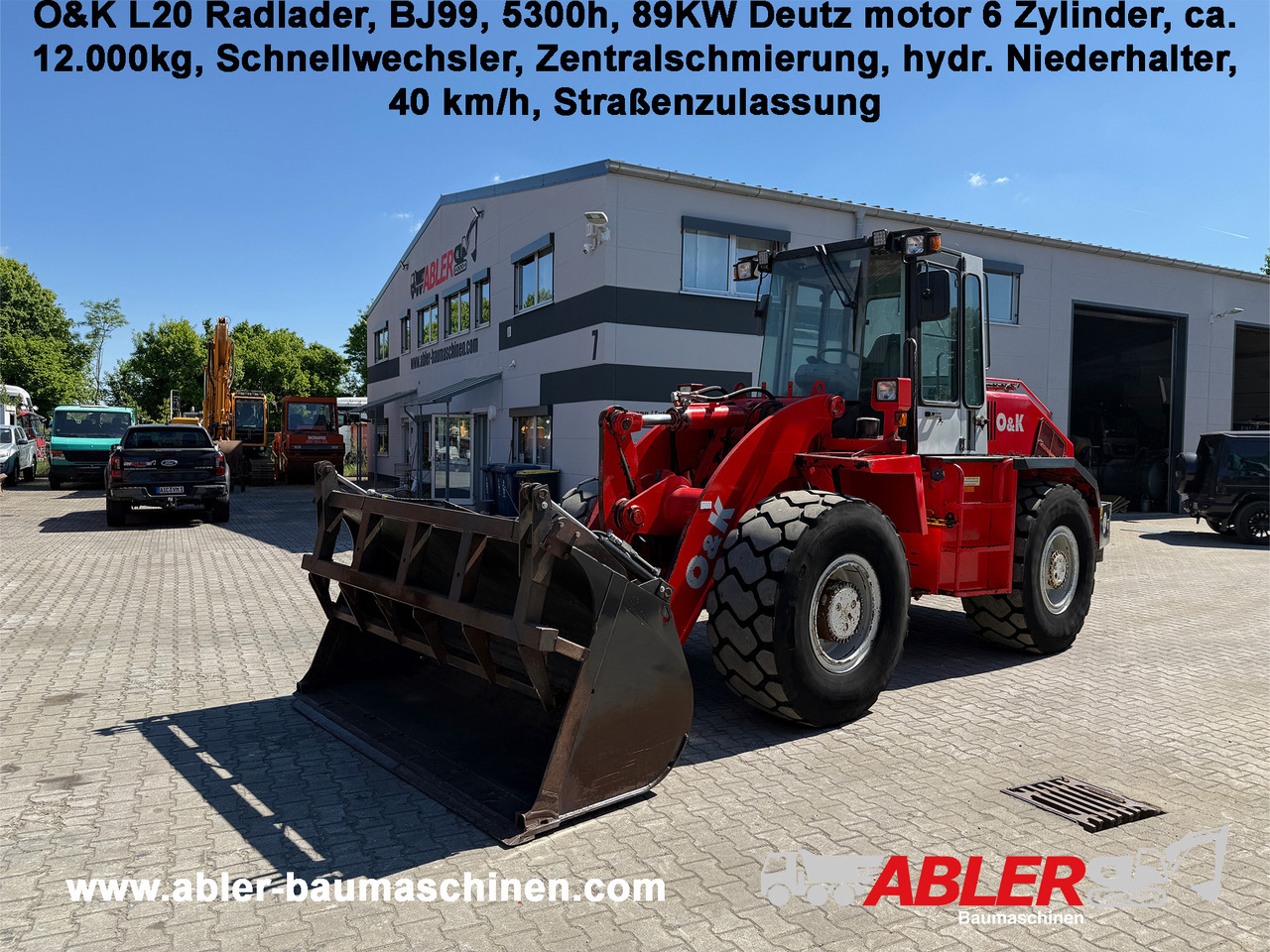 O&K L20 Radlader SW - Wiellader: afbeelding 1 O&K L20 Radlader SW - Wiellader: afbeelding 1