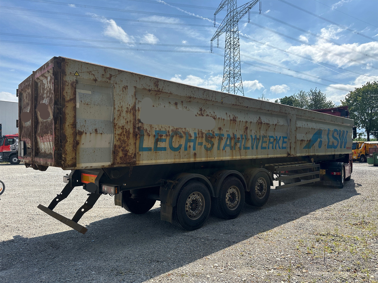 Reisch RHKS-35/24SL Stahl Kippmulde 50 m3 Metallschrott - Kipper oplegger: afbeelding 5 Reisch RHKS-35/24SL Stahl Kippmulde 50 m3 Metallschrott - Kipper oplegger: afbeelding 5