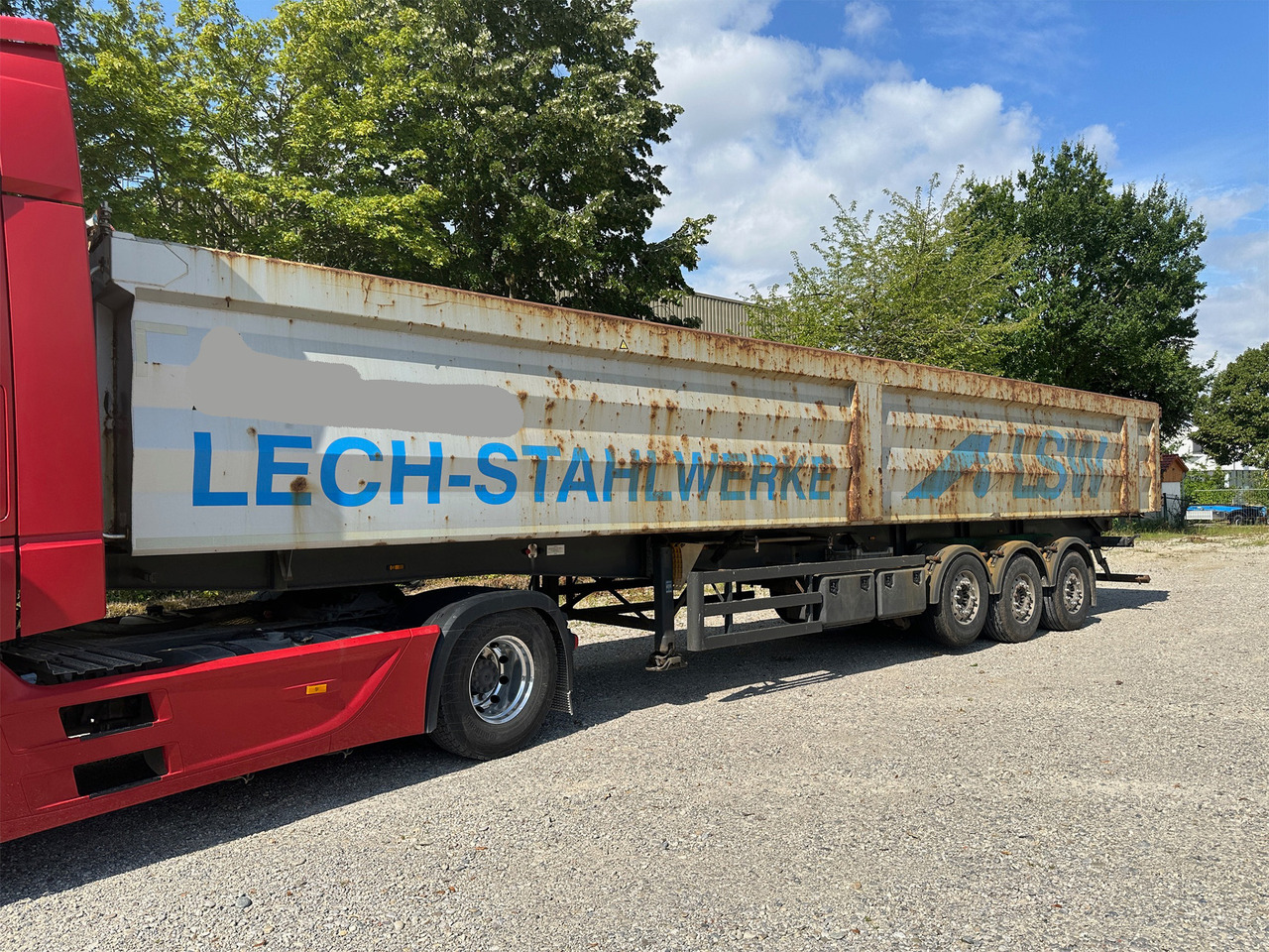 Reisch RHKS-35/24SL Stahl Kippmulde 50 m3 Metallschrott - Kipper oplegger: afbeelding 3 Reisch RHKS-35/24SL Stahl Kippmulde 50 m3 Metallschrott - Kipper oplegger: afbeelding 3