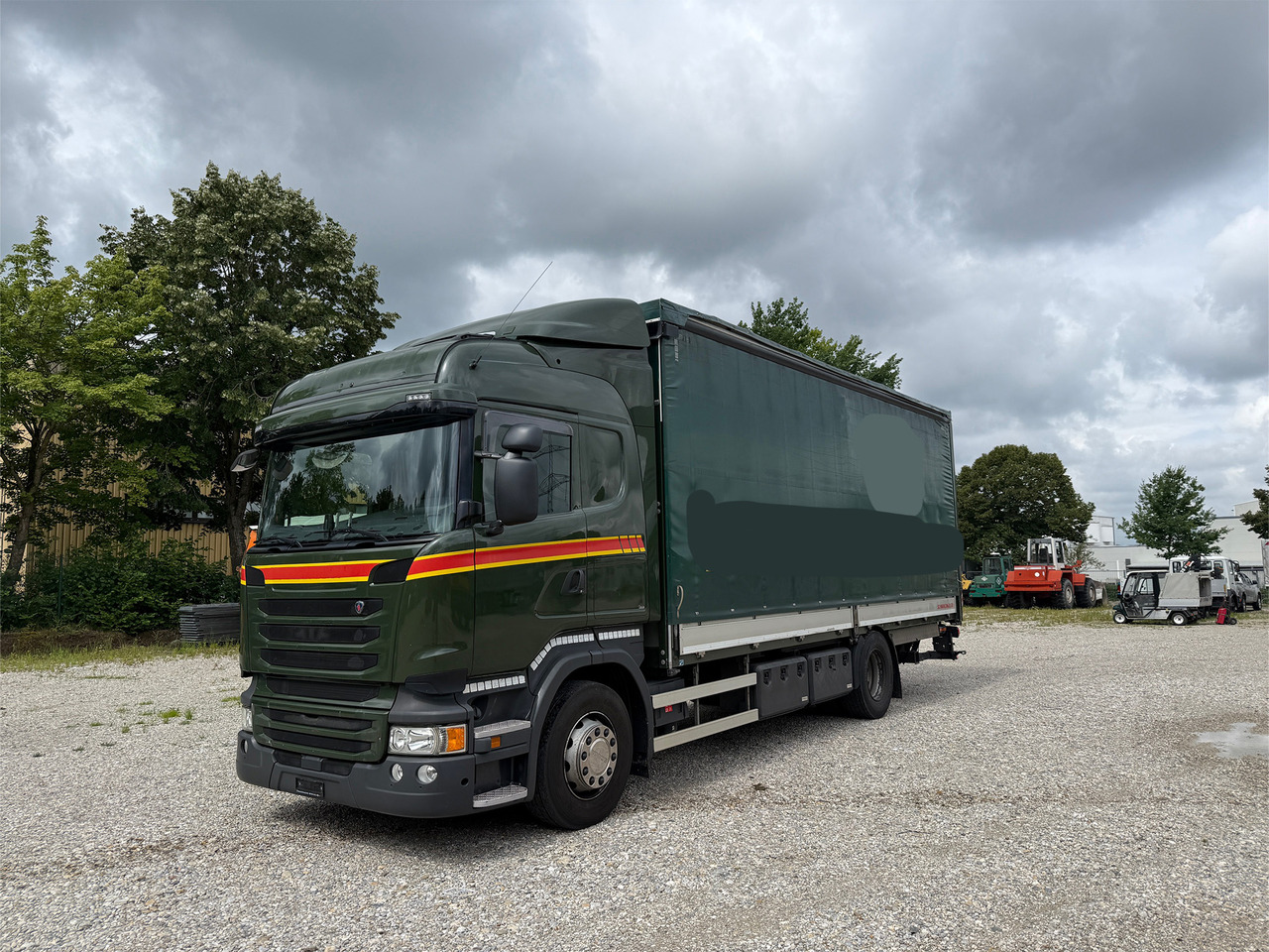 Scania R450 Gardine+Bordwand+Edscha AHK LBW - Schuifzeilen vrachtwagen: afbeelding 2 Scania R450 Gardine+Bordwand+Edscha AHK LBW - Schuifzeilen vrachtwagen: afbeelding 2