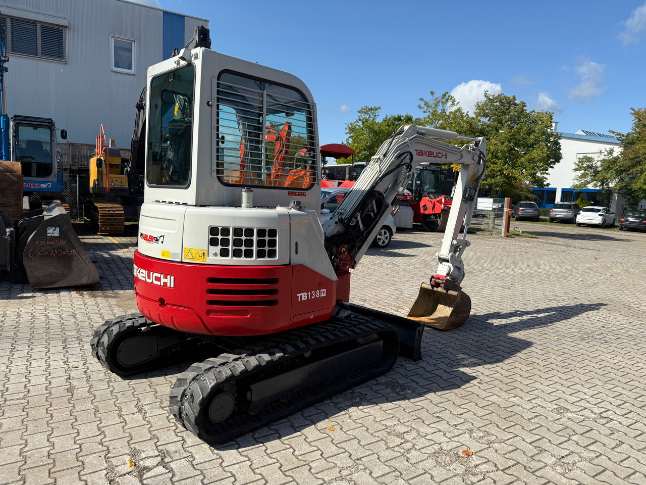 Takeuchi TB138FR Hüllkreis Minibagger Powertilt - Graafmachine: afbeelding 4 Takeuchi TB138FR Hüllkreis Minibagger Powertilt - Graafmachine: afbeelding 4