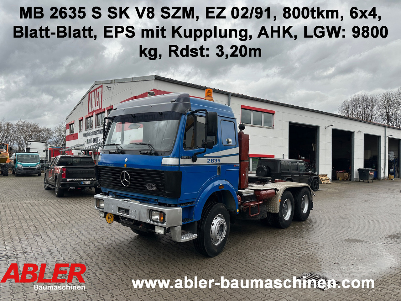 Mercedes-Benz 2635 S SK SZM 6x4 - Trekker: afbeelding 1 Mercedes-Benz 2635 S SK SZM 6x4 - Trekker: afbeelding 1
