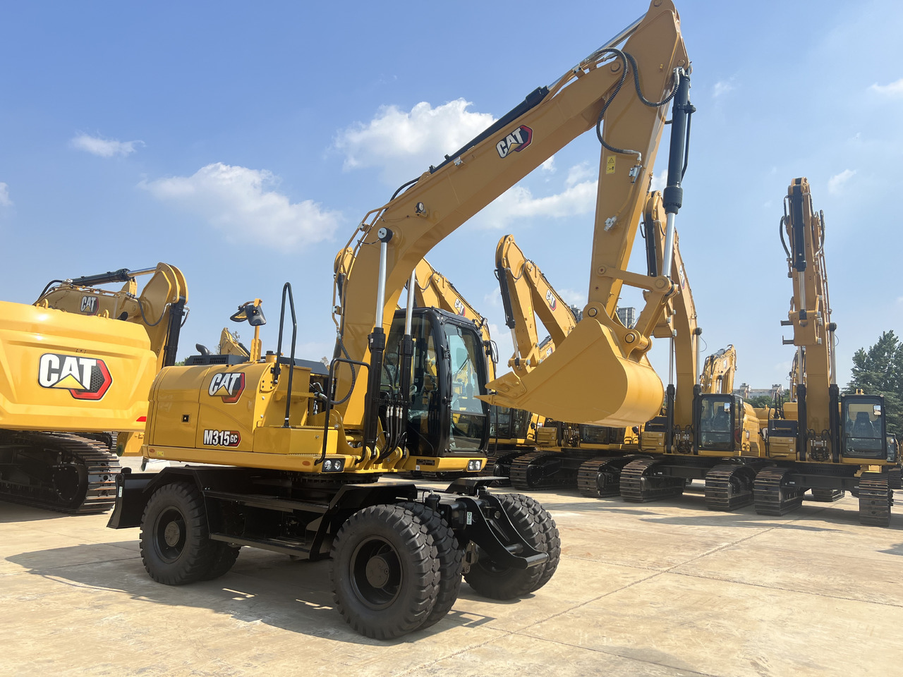 Nieuw Mobiele graafmachine Caterpillar M315GC: afbeelding 8