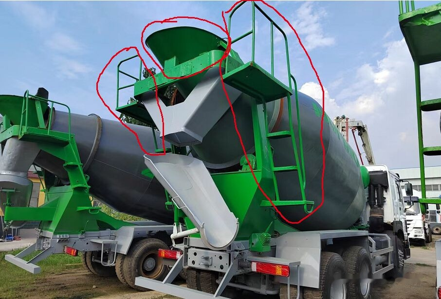 Howo ZLJ5253GJB1 - Betonmixer: afbeelding 4 Howo ZLJ5253GJB1 - Betonmixer: afbeelding 4