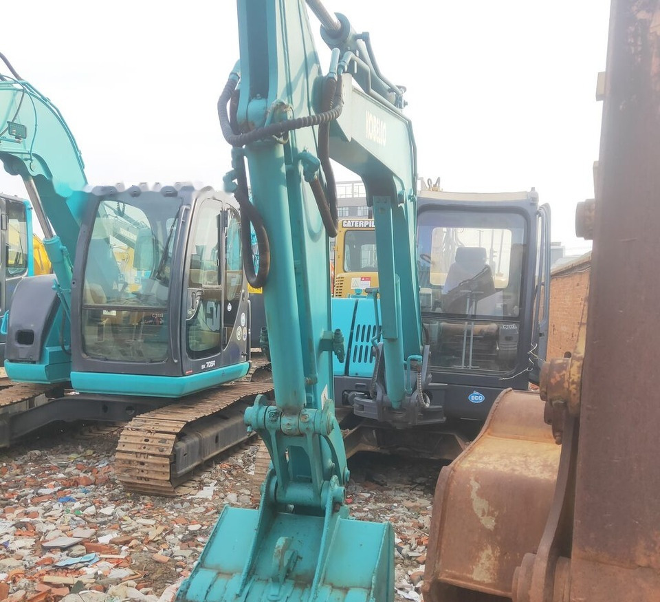 Kobelco SK60 with Swing Boom - Minigraafmachine: afbeelding 1 Kobelco SK60 with Swing Boom - Minigraafmachine: afbeelding 1