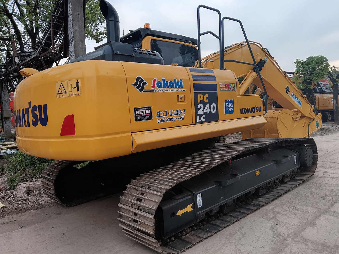 Rupsgraafmachine KOMATSU PC 240 LC: afbeelding 1