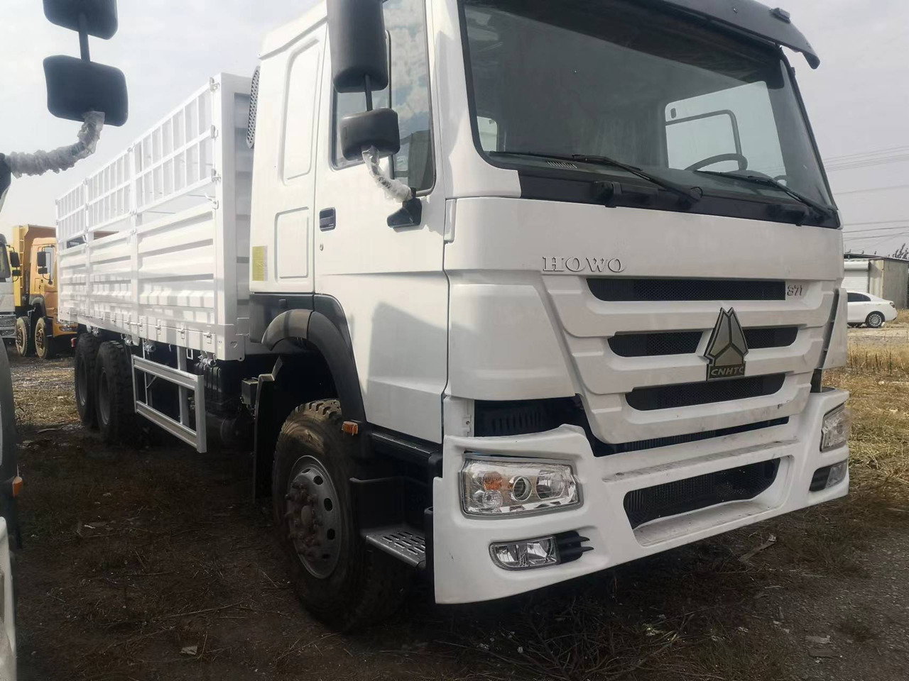 SINOTRUK HOWO LIVESTOCK DUMP TRUCK WITH FENCE 371 375 380 400 420 460 HP - Kipper vrachtwagen: afbeelding 2 SINOTRUK HOWO LIVESTOCK DUMP TRUCK WITH FENCE 371 375 380 400 420 460 HP - Kipper vrachtwagen: afbeelding 2