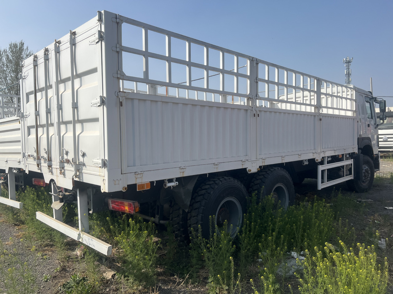 SINOTRUK HOWO Tipper Dump Truck with Fence 6*4 8*4 - Veewagen vrachtwagen: afbeelding 5 SINOTRUK HOWO Tipper Dump Truck with Fence 6*4 8*4 - Veewagen vrachtwagen: afbeelding 5