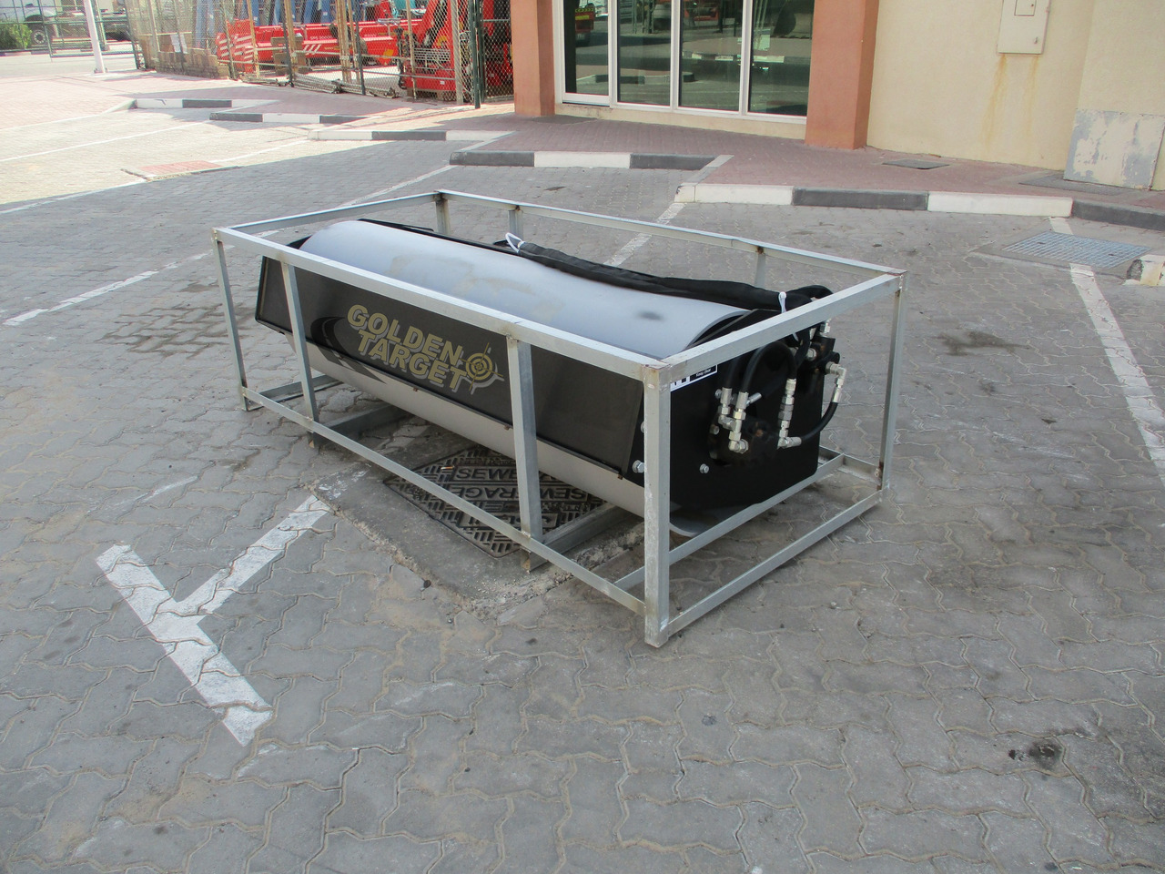 Suihe Skid Steer Vibratory Roller - Aanbouwdeel: afbeelding 1 Suihe Skid Steer Vibratory Roller - Aanbouwdeel: afbeelding 1