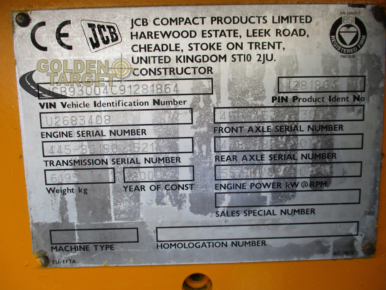 Diesel heftruck JCB 930: afbeelding 14 Diesel heftruck JCB 930: afbeelding 14