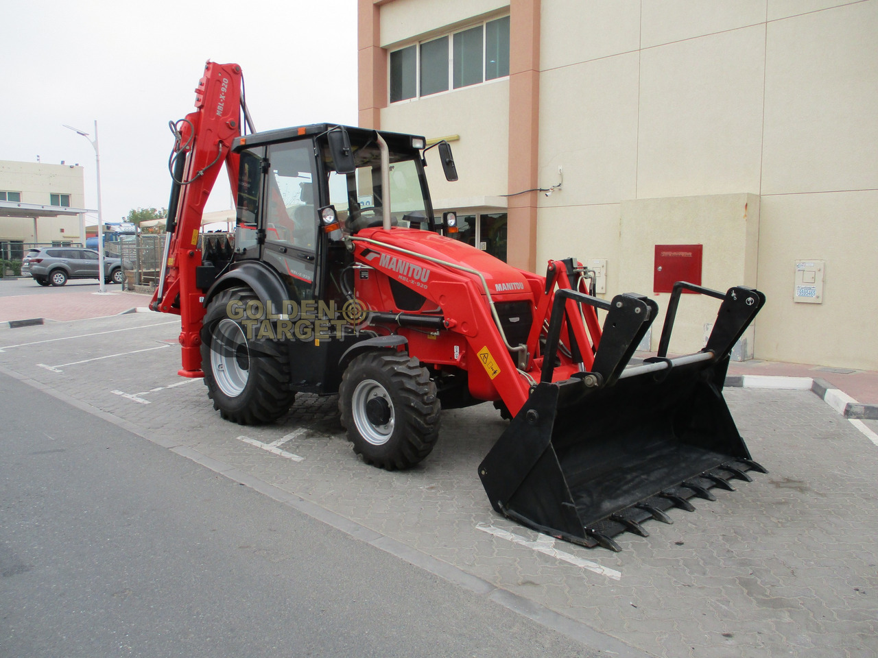 MANITOU MBL-X-920 BACKHOE LOADER - Graaflaadmachine: afbeelding 1 MANITOU MBL-X-920 BACKHOE LOADER - Graaflaadmachine: afbeelding 1