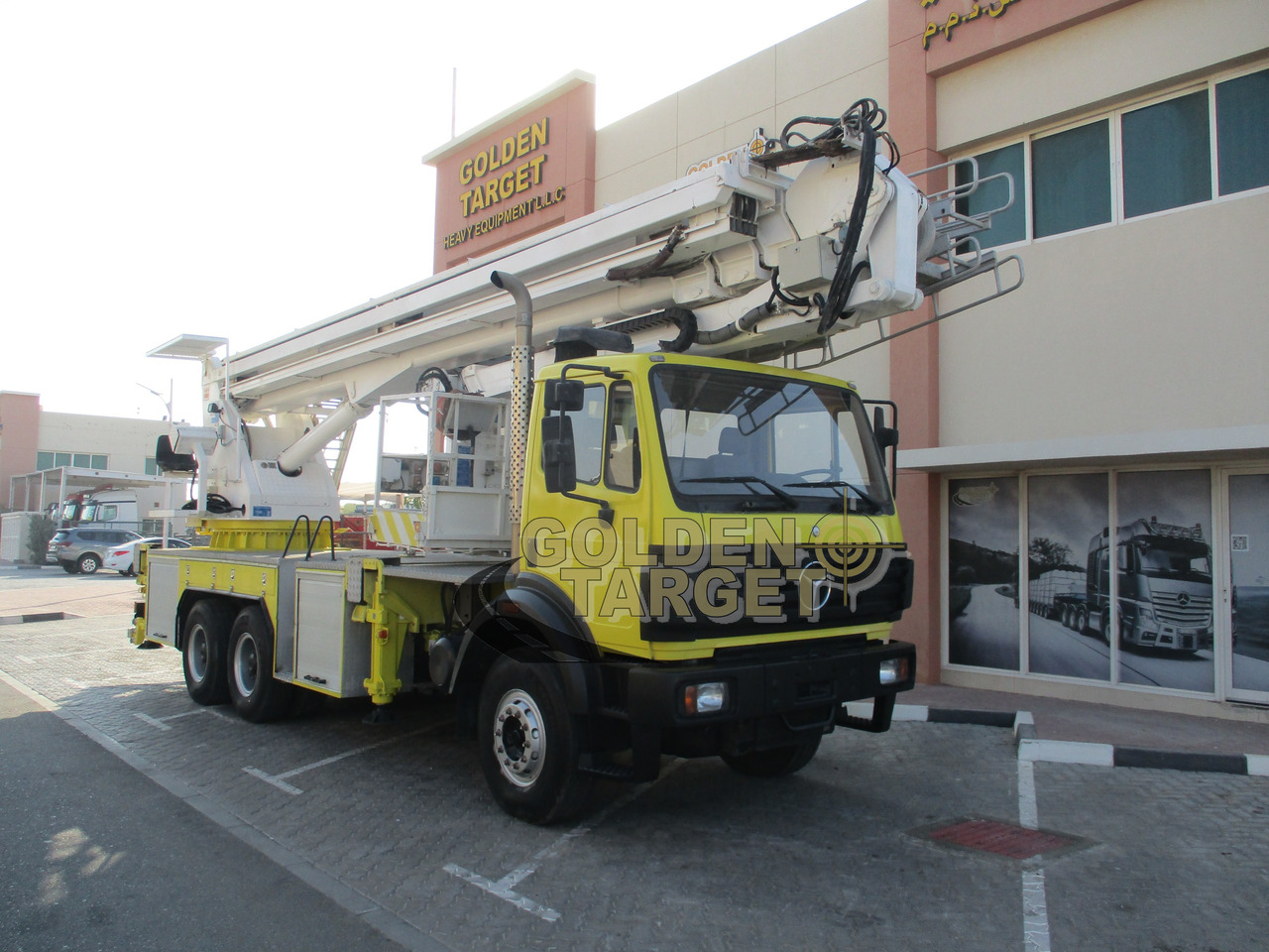 MERCEDES-BENZ 2638 6×4 MANLIFT TRUCK 1998 - Brandweerwagen: afbeelding 1 MERCEDES-BENZ 2638 6×4 MANLIFT TRUCK 1998 - Brandweerwagen: afbeelding 1