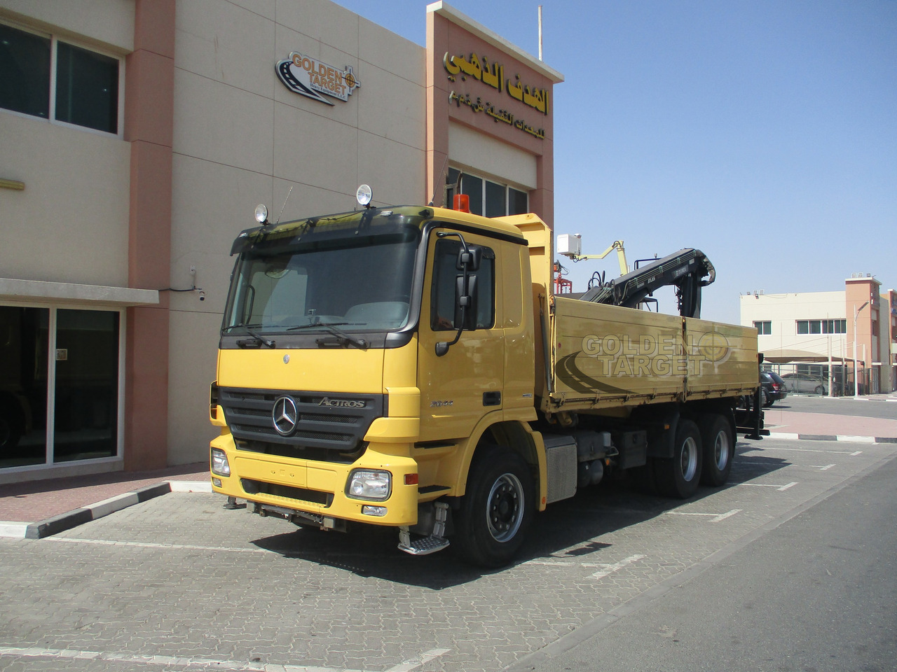 MERCEDES-BENZ ACTROS 2644 6×4 with ATLAS 165.2 Block Crane - Kraanwagen: afbeelding 2 MERCEDES-BENZ ACTROS 2644 6×4 with ATLAS 165.2 Block Crane - Kraanwagen: afbeelding 2